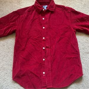 The Children's Place Red Corduroy Shirt